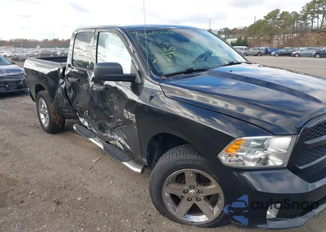 2018 Ram 1500 Express 4X4 6'4 Box from USA, damaged, VIN 1C6RR7FGXJS264558